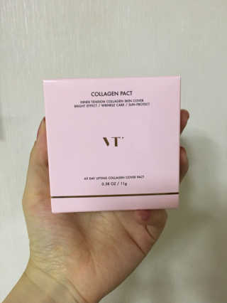 브이티 코스메틱 VT 리얼 콜라겐 팩트 — 5점을 준 리뷰어가 2017년 4월 올린 사용 사진