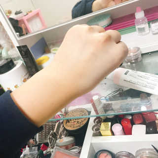 브로이코스메틱 아카시아 화이트닝 미백크림 — 5점을 준 리뷰어가 2018년 1월 올린 사용 사진