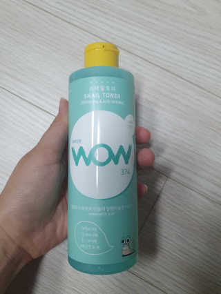 온가족 수분뿜뿜 노랑뚜껑 재주꾼 와우374 스네일토너 — 5점을 준 리뷰어가 2019년 9월 올린 사용 사진