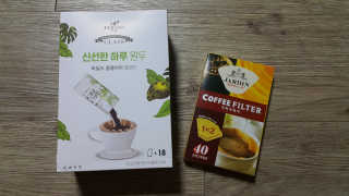 (주)쟈뎅 [쟈뎅] 클래스 신선한 하루 원두+여과지 SET — 5점을 준 리뷰어가 2019년 3월 올린 사용 사진