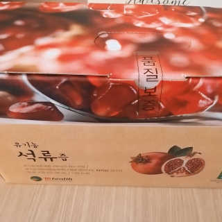 [하이헬스] 정말 진하고 맛있는 유기농 석류즙 30포 — 5점을 준 리뷰어가 2019년 11월 올린 사용 사진