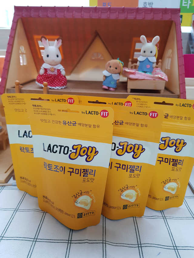 락토조이 구미젤리 포도맛 리뷰 사진