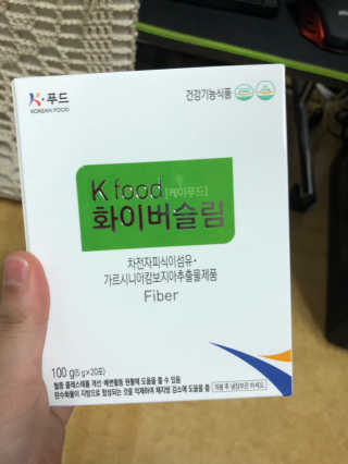 두루원 똥기사의 Kfood 화이버슬림 — 3점을 준 리뷰어가 2018년 7월 올린 사용 사진