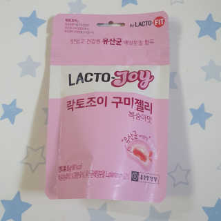 락토조이 구미젤리 복숭아맛 — 5점을 준 리뷰어가 2019년 9월 올린 사용 사진