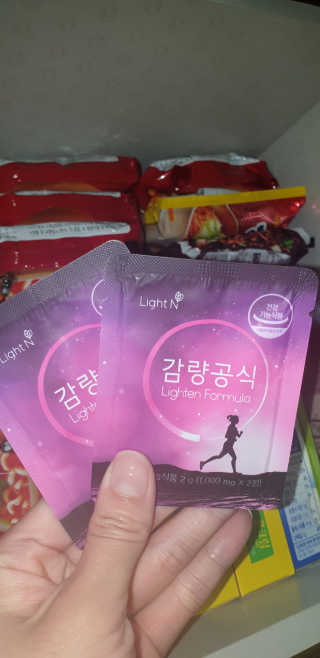 [감량공식] 다이어트 건강기능식품 — 5점을 준 리뷰어가 2020년 1월 올린 사용 사진