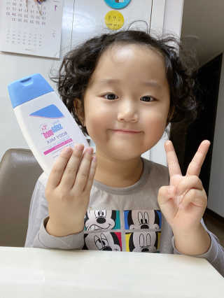 세바메드 베이비 바디밀크 200ml — 4점을 준 리뷰어가 2020년 1월 올린 사용 사진