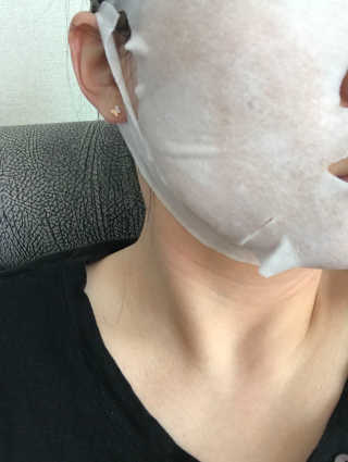 더메이런 듀얼 이펙트 스트레치 리프팅 마스크 — 4.5점을 준 리뷰어가 2017년 6월 올린 사용 사진