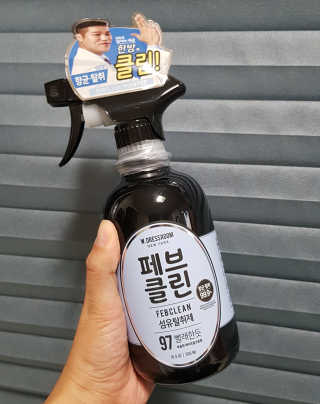 더블유드레스룸 페브클린 500ml — 5점을 준 리뷰어가 2018년 11월 올린 사용 사진
