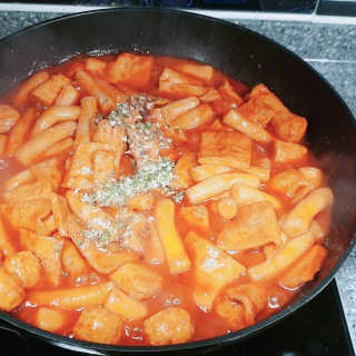화곡미담 옛날 떡볶이 — 4점을 준 리뷰어가 2020년 2월 올린 사용 사진