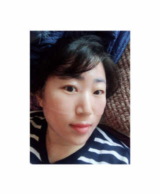 더메이블 라벤더 스킨 릴리프 하이드로겔 마스크 — 4.5점을 준 리뷰어가 2018년 12월 올린 사용 사진