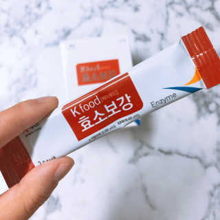 케이푸드 Kfood 효소보강 — 4.5점을 준 리뷰어가 2019년 12월 올린 사용 사진