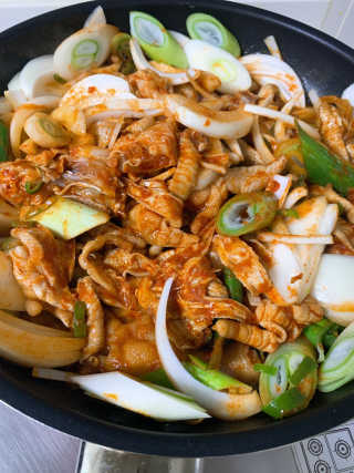 수월한 매운불닭발 350g — 5점을 준 리뷰어가 2019년 4월 올린 사용 사진