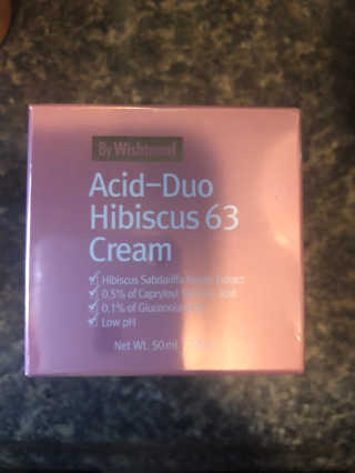 Wishtrend Acid-Duo 히비스커스 63 크림 — 5점을 준 리뷰어가 2019년 12월 올린 사용 사진