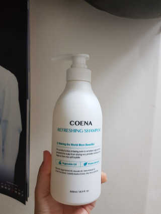 코에나샴푸 500ml — 2점을 준 리뷰어가 2019년 7월 올린 사용 사진