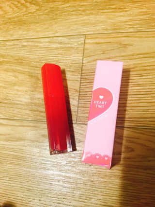 [블랙루즈] 컬러 락 하트 틴트 1+1 — 5점을 준 리뷰어가 2019년 8월 올린 사용 사진