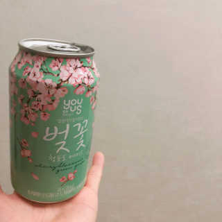GS25 벚꽃 팝콘 + 벚꽃스파클링 + 벚꽃 청포도 에이드 — 4점을 준 리뷰어가 2018년 3월 올린 사용 사진