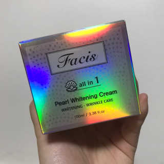 파시스 올인원 진주 화이트닝 크림 100ml — 5점을 준 리뷰어가 2019년 2월 올린 사용 사진