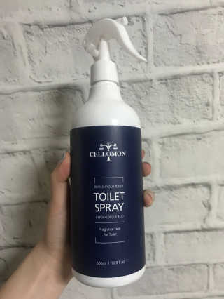 셀로몬 토일렛 스프레이 500ml — 4.33점을 준 리뷰어가 2018년 5월 올린 사용 사진