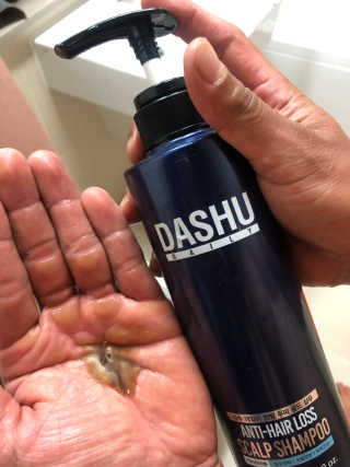 다슈코리아 다슈 데일리 단백질 한방 두피 골드 샴푸 500ml — 5점을 준 리뷰어가 2019년 9월 올린 사용 사진