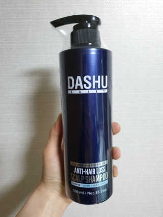 다슈코리아 다슈 단백질 한방 두피 골드 샴푸 500ml +샴푸브러쉬 — 5점을 준 리뷰어가 2019년 3월 올린 사용 사진