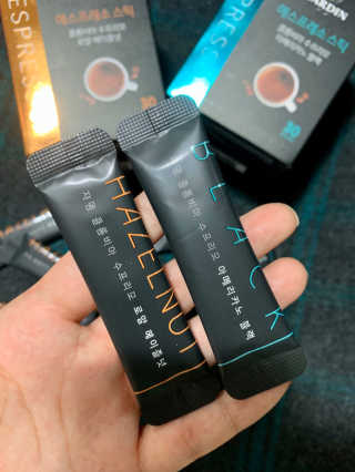 (주)쟈뎅 쟈뎅 에스프레소 스틱 [블랙+헤이즐넛 set] — 4점을 준 리뷰어가 2020년 3월 올린 사용 사진