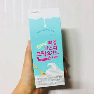 메이준뉴트리 카스피 그릭요거트 스타터 + 제조기 — 4.83점을 준 리뷰어가 2018년 7월 올린 사용 사진