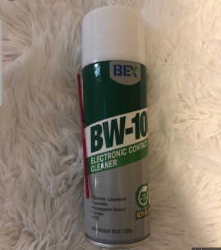 BW-100, 전자 접점 클리너 — 5점을 준 리뷰어가 2019년 8월 올린 사용 사진
