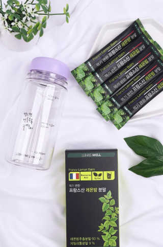 로하스웰 프랑스산 레몬밤 분말 — 4.33점을 준 리뷰어가 2018년 6월 올린 사용 사진