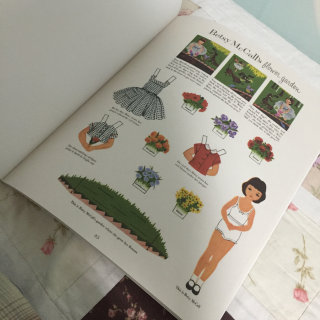 moRan 미국 빈티지 종이인형 American Paper Doll — 5점을 준 리뷰어가 2016년 8월 올린 사용 사진
