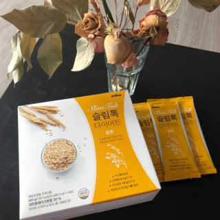 [이롬] 슬림톡 다이어트（오트or깔라만시 랜덤1종） — 5점을 준 리뷰어가 2019년 5월 올린 사용 사진