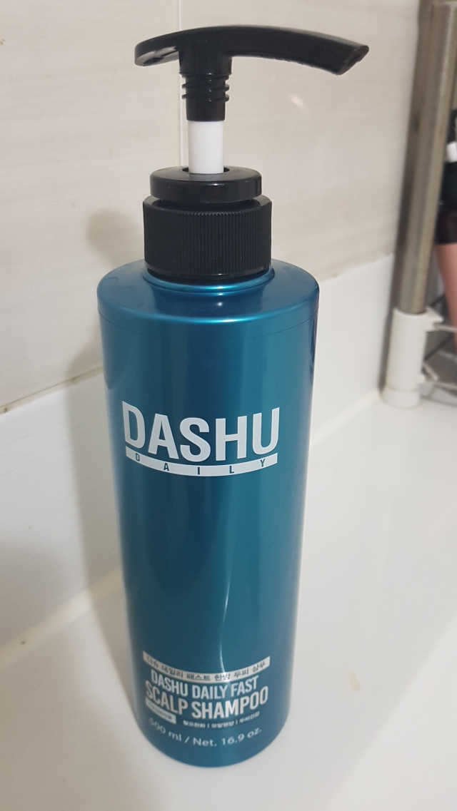 다슈 데일리 패스트 한방 두피 샴푸 500ml 리뷰 사진