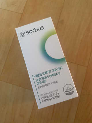 소버스 식물성 오메가3 DHA 600 — 3.5점을 준 리뷰어가 2020년 3월 올린 사용 사진