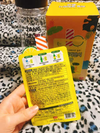 장수농가 리얼깔라만시 원샷 50ml 10팩+보틀 — 5점을 준 리뷰어가 2019년 5월 올린 사용 사진