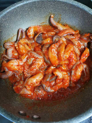 맵꾸미 쭈꾸미볶음 450g — 5점을 준 리뷰어가 2019년 8월 올린 사용 사진