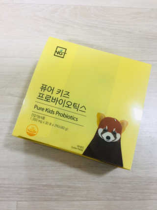 네츄럴굿띵스 퓨어 키즈 프로바이오틱스 60포 — 5점을 준 리뷰어가 2019년 6월 올린 사용 사진