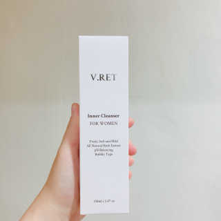 V.RET 브이렛 여성청결제 — 4.67점을 준 리뷰어가 2018년 8월 올린 사용 사진