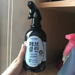 더블유드레스룸 페브클린 500ml — 4.83점을 준 리뷰어가 2018년 9월 올린 사용 사진