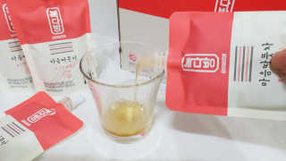 자연원 복다방 2종 100ml 10포씩 — 3.5점을 준 리뷰어가 2018년 12월 올린 사용 사진