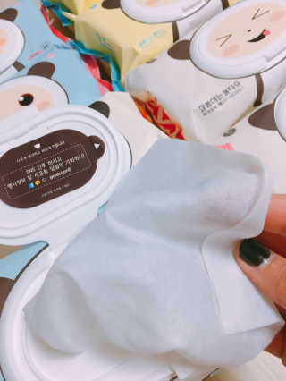 달곰이 물티슈 — 5점을 준 리뷰어가 2017년 5월 올린 사용 사진