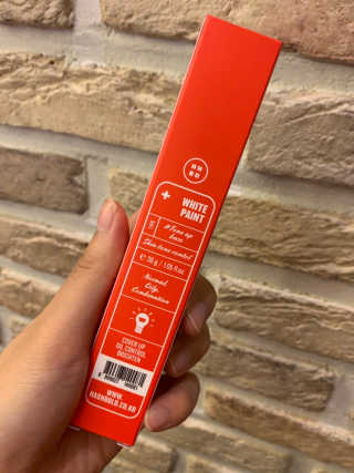 hashBOLD 레드스탑 화이트 페인트 — 4점을 준 리뷰어가 2019년 7월 올린 사용 사진