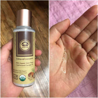 카오코탈라이푸 카오코 오가닉 버진 코코넛오일 100ml／바르는오일 — 4.83점을 준 리뷰어가 2018년 5월 올린 사용 사진