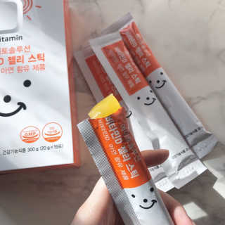 에이토솔루션 비타민D 젤리 스틱 — 4.5점을 준 리뷰어가 2019년 1월 올린 사용 사진