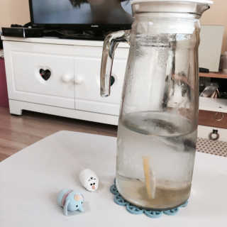 더THE담다 디톡스 워터 팩 500ml 5개 — 5점을 준 리뷰어가 2016년 11월 올린 사용 사진