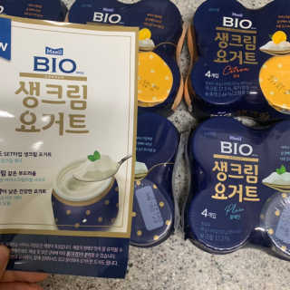 [매일 바이오] 생크림요거트 플레인 12개 + 유자 12개 — 4점을 준 리뷰어가 2019년 7월 올린 사용 사진