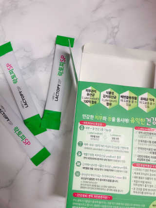 유산균하우스 [프로바이오닉]락토피SP 스틱 — 5점을 준 리뷰어가 2019년 2월 올린 사용 사진