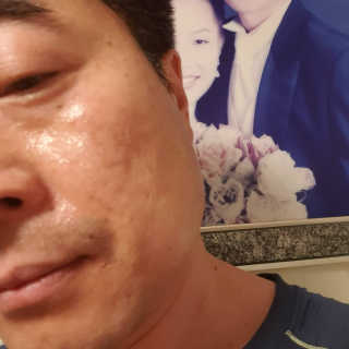 라씨엘르 나이트 미라클 슬리핑 마스크 4종 세트 — 4.5점을 준 리뷰어가 2019년 4월 올린 사용 사진