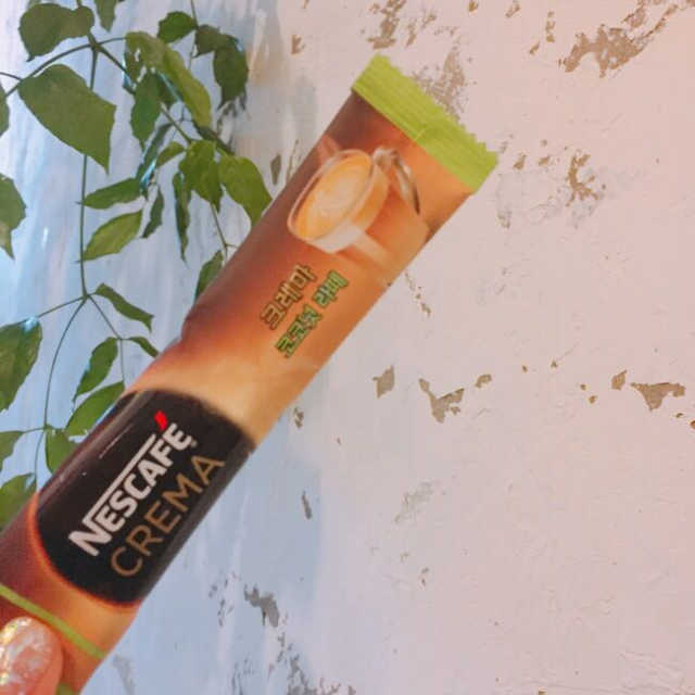 네스카페 크레마 코코넛라떼 리뷰 사진