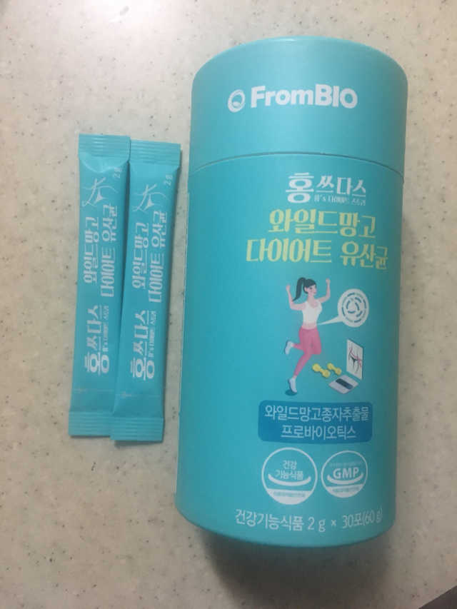 홍쓰다스 다이어트유산균, 체지방감소와 장건강개선 리뷰 사진