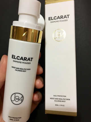 J34 elcarat 엘캐럿 다이아 미스트 80ml — 5점을 준 리뷰어가 2019년 7월 올린 사용 사진
