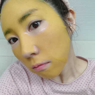 GoodDay Skincare GoodDay 강황 마스크 — 5점을 준 리뷰어가 2019년 6월 올린 사용 사진
